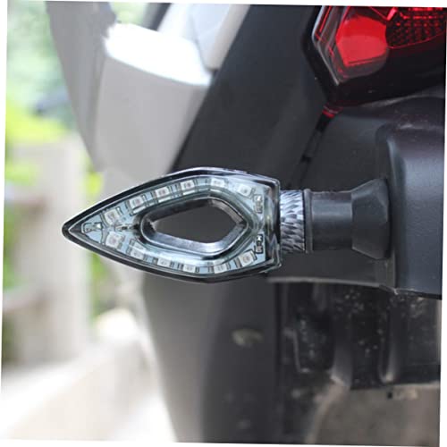 ibasenice 2 Peças De Luz De Neblina Sinal De Mudança De Direção Luzes Diurnas LED Setas De Motocicle
