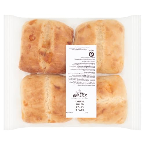 Morrisons Market Street Cheese Filled Rolls 4 Pack