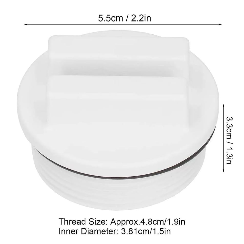 Confezione Da 4 Tappi Di Ricambio Per Piscine, Tappi Per Fori Filtro Pompa Piscina Fuori Terra Compatibili Con Intex E Bestway Blu Ymyny 88391569