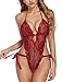 Avidlove Teddy Dessous für Frauen One Piece Bodys Unterwäsche Damen Sexy Bodysuit Lingerie