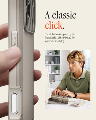 Spigen Classic LS MagFit Case for iPhone 17/18 Pro, Beige - Image 5