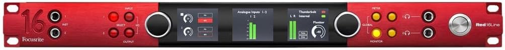 Focusrite Red 16Line 64-In/64-Out Thunderbolt 3 Audio Interface
