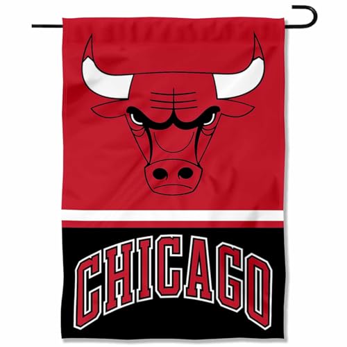 WinCraft Chicago Bulls Double Sided Garden Flag