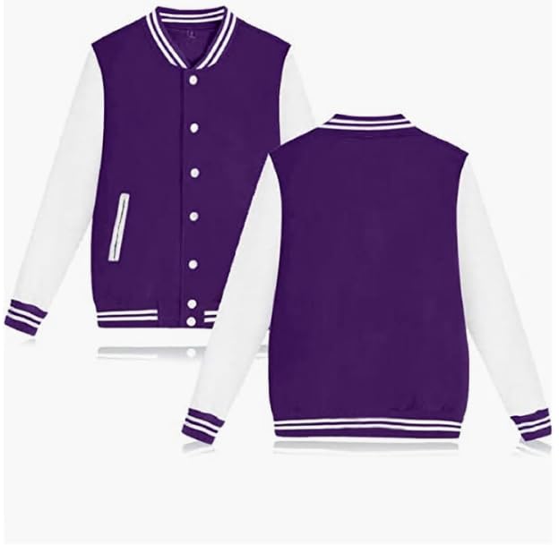 Image of Yuji Itadori Women Varsity Jacket Baseball Lightweight Outwear Fleece Coat Button Down Clothes