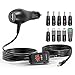POWSEED DC12V Car 12W Universal Power Adapter for Breast Pumps Speakers Smart Phone Tablets Small Electronics Micro USB Devices, Output 3V 4.5V 5V 6V 7.5V 9V 12V Multi Voltage Charger Supply Cord