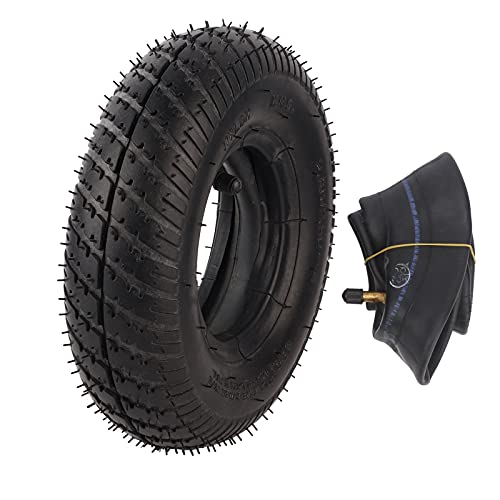 VGEBY Neumático de Scooter, 2.80‑2.50‑4 Neumático para Personas Mayores Movilidad Rueda de Scooter Neumático Tubo Interior Reemplazo de neumático de Scooter eléctrico 2.80/2.50-4