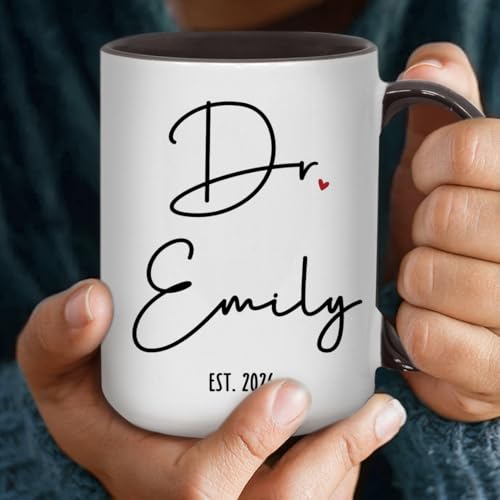 Taza personalizada para doctorado 11oz miniatura 5
