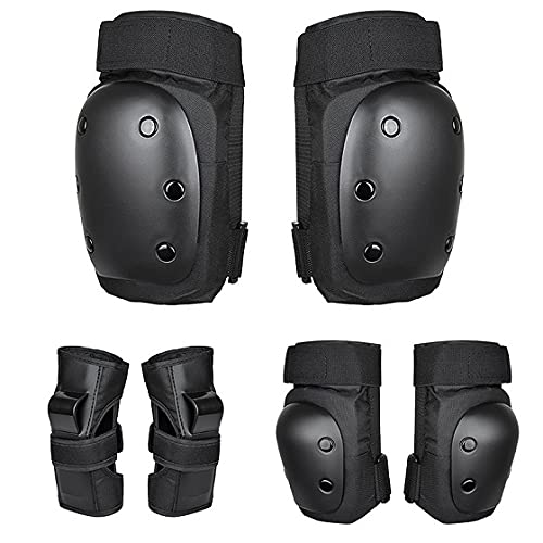 Kit Protecciones para niño y niña para Cualquier Deporte como monopatin, Skate, Patinete, Bicicleta, Patines, Snowboard, Skateboard. Set Rodilleras, Coderas y muñequeras