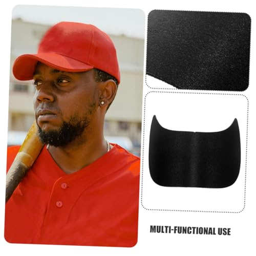 Casquette baseball déformée ? Visière de protection noire 30 pièces