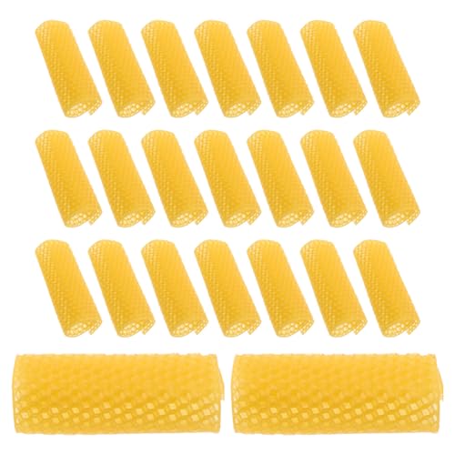Láminas de cera de abejas seleccionadas para bases de panales y velas caseras