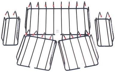 Armory Racks 8 Gun Store, Secure & Carry Handgun Pistol Rack