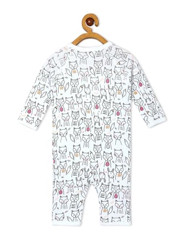 Image of The Mom Store Baby Romper Jabla Style Combo For Boys And Girls | Cotton | Soft Infant Bodysuit | Trendy Stylish Sleepwear For Newborn Baby | Printed | Unisex Comfortable Everyday Baby Wear