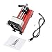 Heat Press Machine 900W Mini Manual Heat Presser Heavy Duty Hot Press Stamping