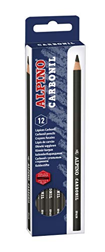 Lapices alpino carbonil caja de 12 unidades
