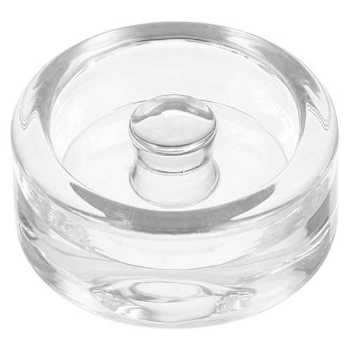 VANZACK Peso para Fermentación de Tarros de Boca Ancha Piedra de Vidrio para Frascos Estándar Tapa Ligera y Portátil para Chucrut Kimchi y Encurtidos Saludables