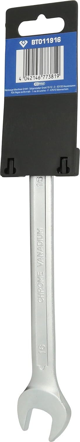BRILLIANT TOOLS BT011916 Combination Spanner, 16 mm [Powered by KS Tools]