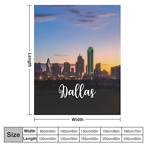 Couverture microfibre de qualité supérieure flanelle Dallas grand format pour lit et canapé - 3
