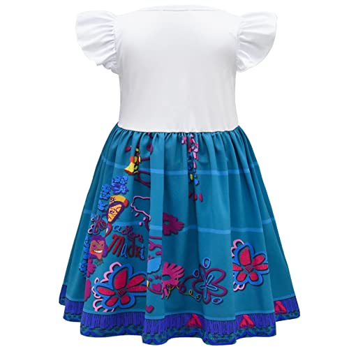 Vestido Princesa Mirabel para Niñas y Bebés Rosa miniatura 3