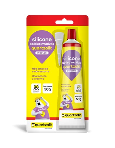 SILICONE ACÉTICO MULTIUSO QUARTZOLIT 50G