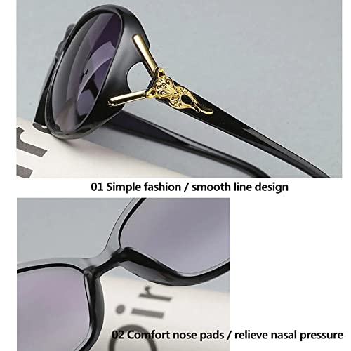 Image of New 2025 Lady luxury vintage Oval Sunglasses Women shades Elegant Goggles Female Sun Glasses oculos de sol feminino