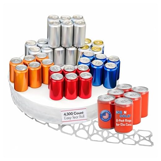 Universal 6-Pack Rings for Cans