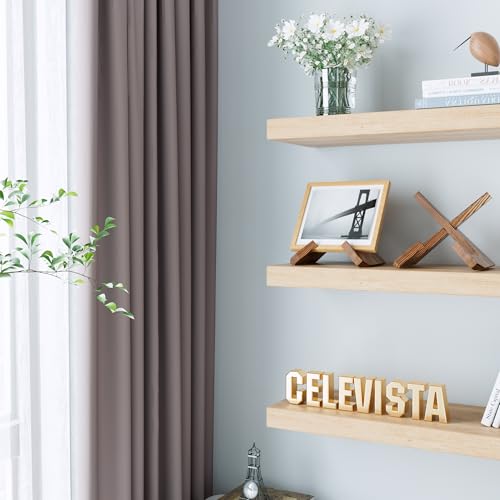 CeleVista Cookbook Stand for Kitchen, Counter Cook Book Holder, Book Stands Display, for Recipe, Photo, iPad, Kitchen, Plate, Gifts(Rustic Brown) - Thumbnail 7