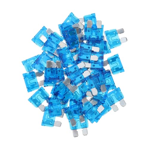Kit de 100 fusibles automotrices ARTIBETTER para autos, camiones y embarcaciones, con cubierta transparente y fácil almacenamiento miniatura 1
