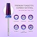 PANA Nail Carbide 5 in 1 Bit - Two Way Rotate use for Both Left and Right Handed - Fast remove Acrylic or Hard Gel - 3/32