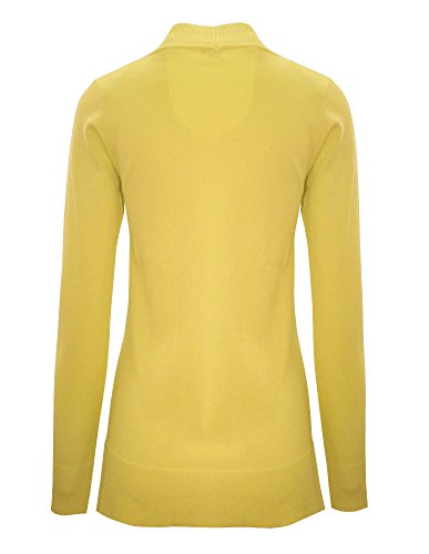 Image of Cielo Women's Solid Basic Open Front Pockets Knit Sweater Cardigan