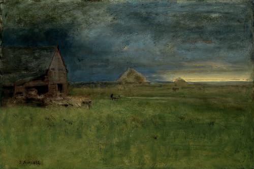 Impression sur toile Nantucket George Inness pour décorer un salon chaleureux