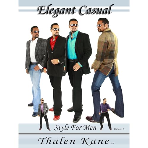 100 Outfits for BLACK Men - Casual Style For Men Audiolibro Por Thalen Kane arte de portada