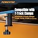 POWERTEC Juice Groove Router Jig, Router Tool & Templates Guide System – Adjustable Precision Frame for Recesses Slots, Inlays, Panel Work Up to 24” x 24