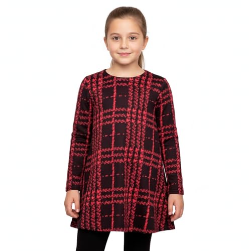 Robe trapèze fille un cadeau d'anniversaire tendance pour les enfants de 5 à 13 ans