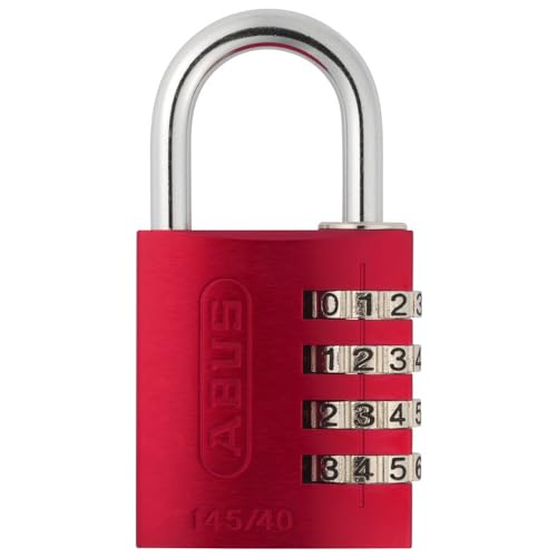 Cadenas à combinaison ABUS 145/40 rouge au code réglable individuellement - 5