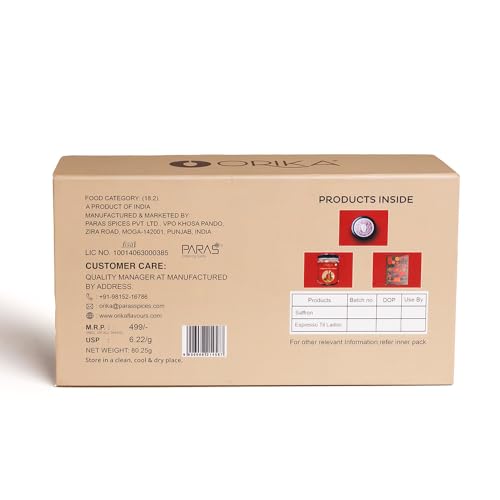 Image of Royal Celebration Gift Box | Luxury Indian Gift Hamper with Kashmiri Pampore Saffron 0.25g, Espresso Till Laddoo 70g & Premium Playing Card Deck | Festive, Diwali & Wedding Gift