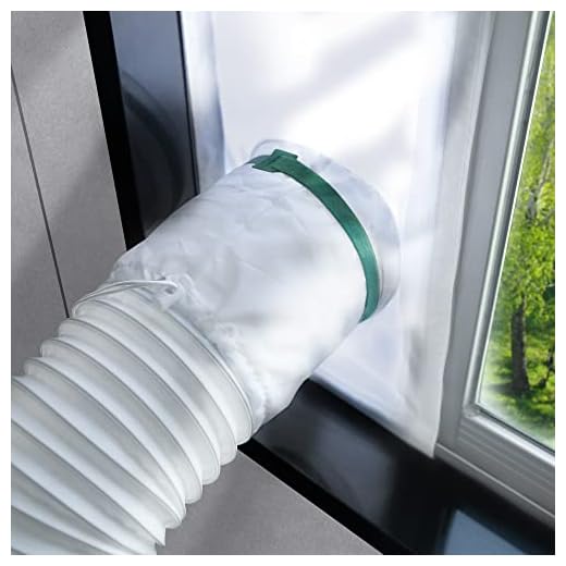 LOVIGA Sellado de Ventana Corredera para Secadora - Kit para Aire Acondicionado Portátil 25X102-162cm - Aislamiento 100% Efecto de Sellado y Fácil de Instalar