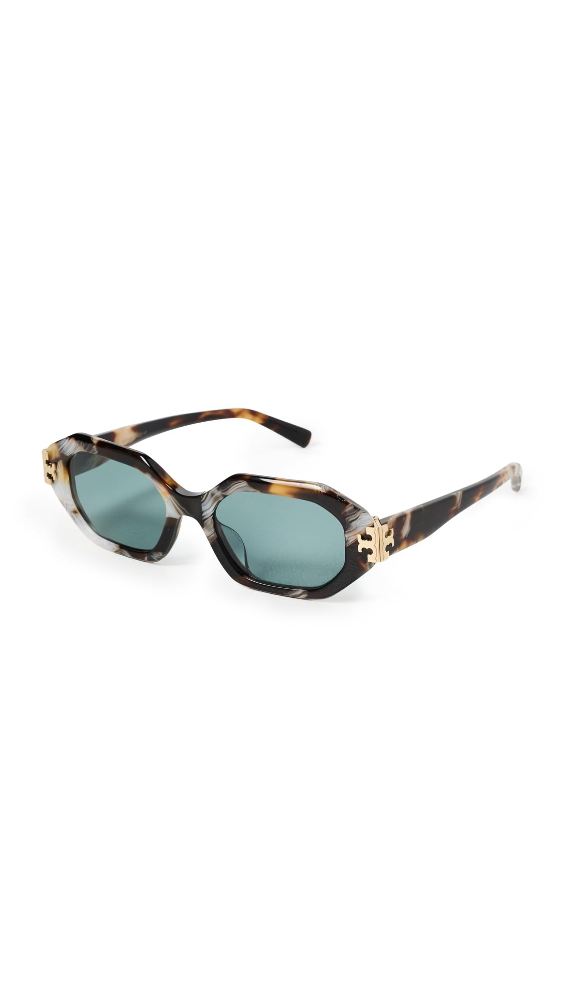 Tory Burch Womens Eleanor Irregular Sunglasses