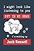 I MIGHT LOOK LIKE LISTENING TO YOU BUT IN MY HEAD I´M WALKING MY JACK RUSSELL: BLANK LINED DOG JOURNAL | Keep Track of Your Dog's Life: Record ... Medical... CREATIVE GIFT for pet lovers.
