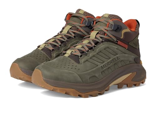 Merrell Mens Moab Speed 2 Leather Mid Waterproof
