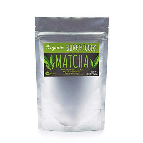 Yupik Organic Japanese Matcha Green Tea Powder, 8.8 Oz, Non-Gmo, Vegan, Gluten-Free #TOP9