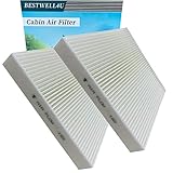 2 Pack White BW182 Cabin air filter for Civic,CR-V,CR-Z,Fit,HR-V,Insight,Replace
