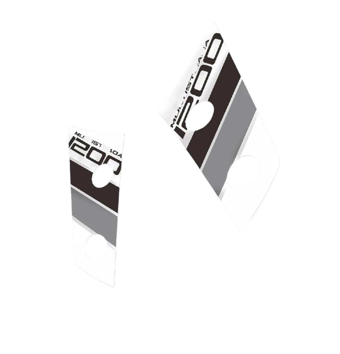 Autocollants Multistrada 1200 S kit protection réservoir essence et stickers carénage moto