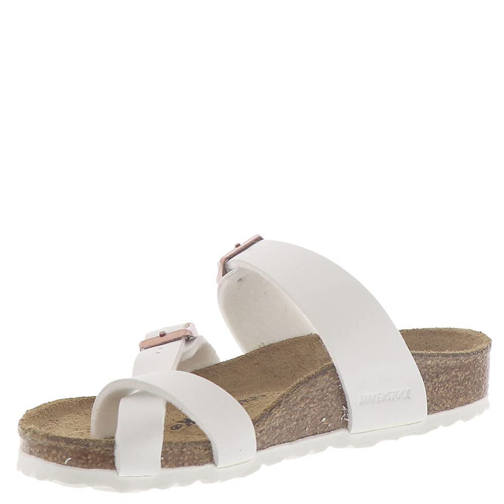 Birkenstock Kids Mayari Kid Birko-Flor bianco N EU US Birko Flor 2-2.5 3-3.5 Narrow