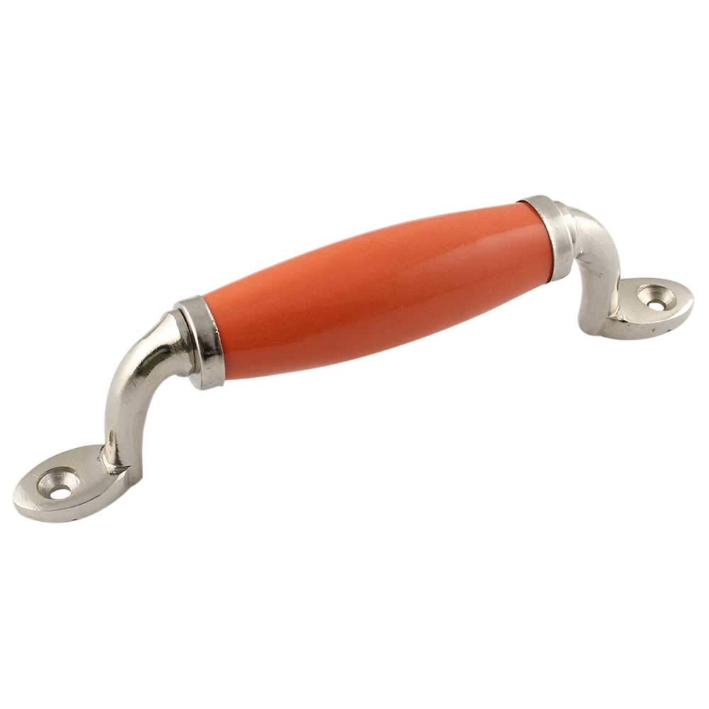 Indian-Shelf Small Door Handle - Ceramic Drawer Handles - Orange Wardrobe Pulls -1 Piece 6.5 inches (B088Q1Q56Z) Amazon Price History, Amazon Price Tracker