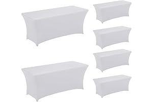 Fitted Spandex Tablecloth - 6 Pack