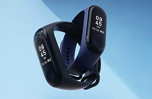 XIAOMI MI BAND 3 + PULSEIRA EXTRA AZUL ESCURO + PELÍCULA SMART BAND