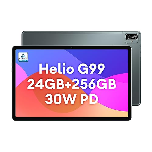Headwolf Hpad3 Ultra Android 12 Tablet PC 11 Pollici,24GB RAM 256GB ROM(TF 2TB),8500mAh,5G WiFi,Dual SIM 4G,8 Core MTK G99,20MP Camera,2000 * 1200 FHD/30W PD/Google GMS/Face ID (Grigio)