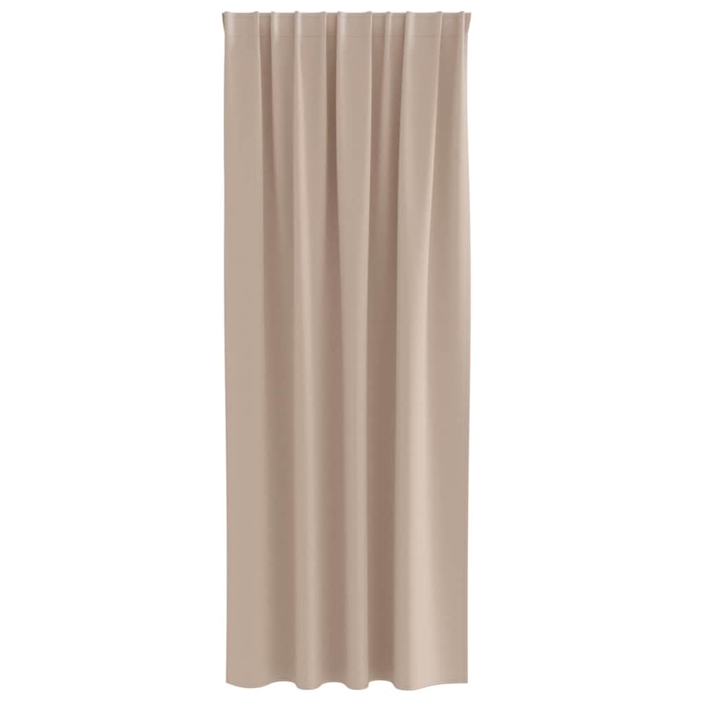 Coppia Tende Oscuranti Talpa 260x140 cm in Poliestere 2 Pezzi | Tende oscuranti termiche per camera da letto e soggiorno. Tessuto a tre strati per privacy e controllo luce.