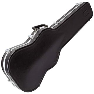 Stagg ABS-E2 Coffre Etui ABS pour Guitare électrique Noir - Les Beatles, Paul McCartney, John Lennon, RIngo Starr, George Harrison