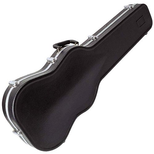 Stagg ABS-E2 Coffre Etui ABS pour Guitare électrique Noir - Les Beatles, Paul McCartney, John Lennon, RIngo Starr, George Harrison Stagg ABS-E2 Coffre Etui ABS pour Guitare électrique Noir